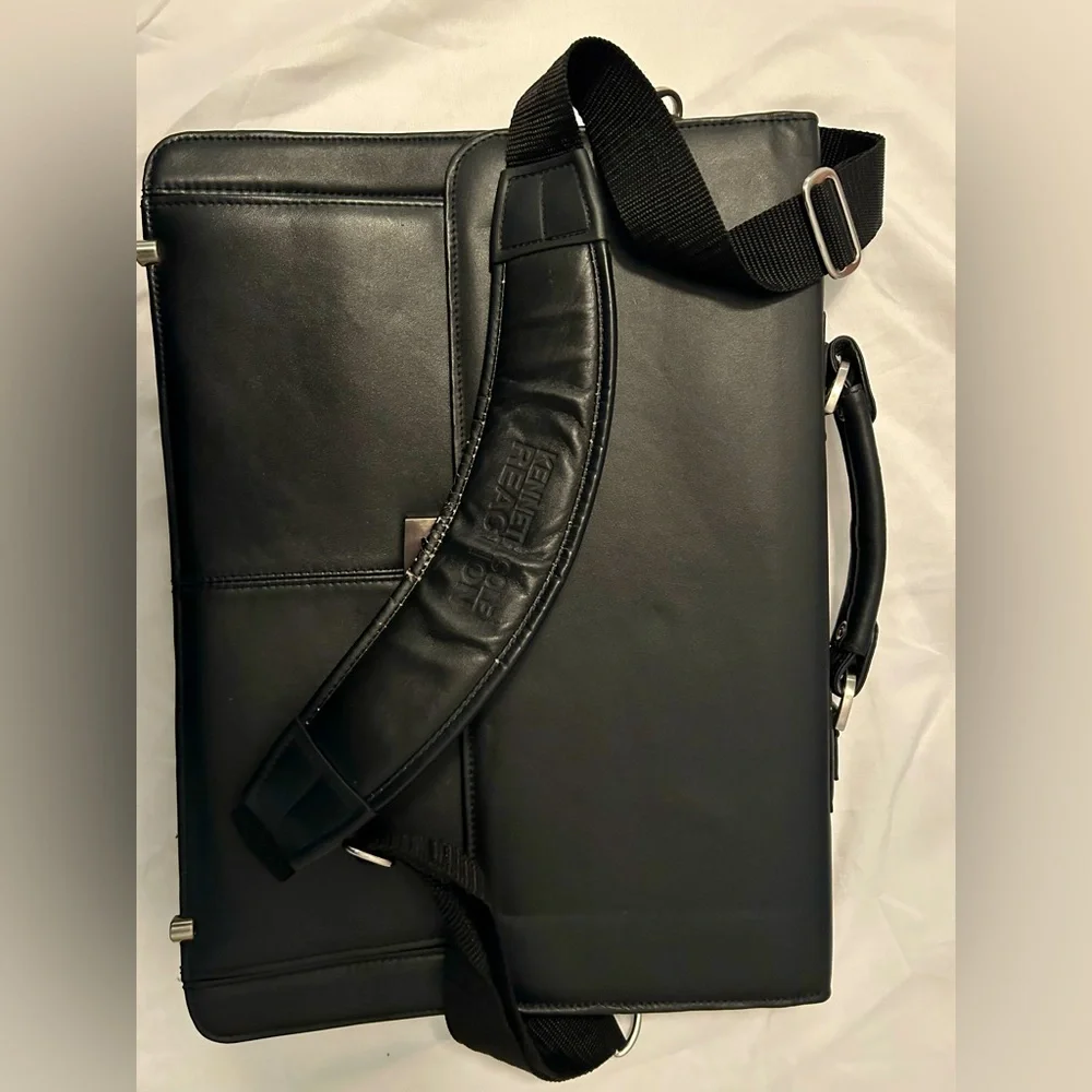 KENNETH COLE REACTION LEATHER BRIEFCASE